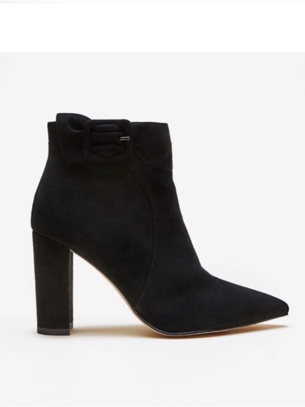 Pelle Moda Edson Black Suede Booties